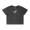 Wo's Stone Wash Heavy Crop Tee Thumbnail