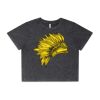 Wo's Stone Wash Heavy Crop Tee Thumbnail