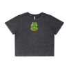 Wo's Stone Wash Heavy Crop Tee Thumbnail
