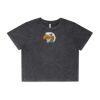 Wo's Stone Wash Heavy Crop Tee Thumbnail
