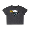 Wo's Stone Wash Heavy Crop Tee Thumbnail