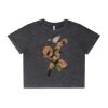 Wo's Stone Wash Heavy Crop Tee Thumbnail