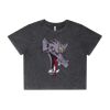 Wo's Stone Wash Heavy Crop Tee Thumbnail