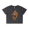 Wo's Stone Wash Heavy Crop Tee Thumbnail
