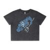Wo's Stone Wash Heavy Crop Tee Thumbnail