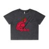 Wo's Stone Wash Heavy Crop Tee Thumbnail