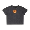 Wo's Stone Wash Heavy Crop Tee Thumbnail