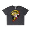 Wo's Stone Wash Heavy Crop Tee Thumbnail