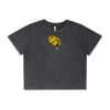 Wo's Stone Wash Heavy Crop Tee Thumbnail