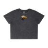 Wo's Stone Wash Heavy Crop Tee Thumbnail