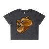 Wo's Stone Wash Heavy Crop Tee Thumbnail
