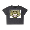 Wo's Stone Wash Heavy Crop Tee Thumbnail