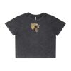 Wo's Stone Wash Heavy Crop Tee Thumbnail