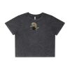 Wo's Stone Wash Heavy Crop Tee Thumbnail