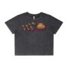 Wo's Stone Wash Heavy Crop Tee Thumbnail
