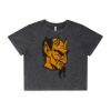 Wo's Stone Wash Heavy Crop Tee Thumbnail