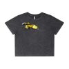 Wo's Stone Wash Heavy Crop Tee Thumbnail