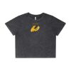 Wo's Stone Wash Heavy Crop Tee Thumbnail