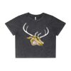 Wo's Stone Wash Heavy Crop Tee Thumbnail