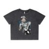 Wo's Stone Wash Heavy Crop Tee Thumbnail
