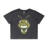 Wo's Stone Wash Heavy Crop Tee Thumbnail