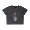 Wo's Stone Wash Heavy Crop Tee Thumbnail