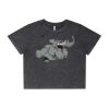 Wo's Stone Wash Heavy Crop Tee Thumbnail