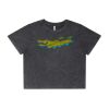 Wo's Stone Wash Heavy Crop Tee Thumbnail