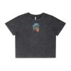 Wo's Stone Wash Heavy Crop Tee Thumbnail
