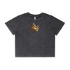 Wo's Stone Wash Heavy Crop Tee Thumbnail