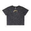 Wo's Stone Wash Heavy Crop Tee Thumbnail