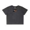 Wo's Stone Wash Heavy Crop Tee Thumbnail