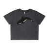 Wo's Stone Wash Heavy Crop Tee Thumbnail