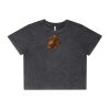 Wo's Stone Wash Heavy Crop Tee Thumbnail