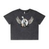 Wo's Stone Wash Heavy Crop Tee Thumbnail