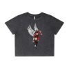 Wo's Stone Wash Heavy Crop Tee Thumbnail