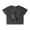 Wo's Stone Wash Heavy Crop Tee Thumbnail