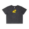 Wo's Stone Wash Heavy Crop Tee Thumbnail