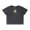 Wo's Stone Wash Heavy Crop Tee Thumbnail