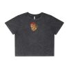 Wo's Stone Wash Heavy Crop Tee Thumbnail