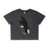 Wo's Stone Wash Heavy Crop Tee Thumbnail