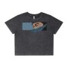 Wo's Stone Wash Heavy Crop Tee Thumbnail