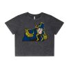 Wo's Stone Wash Heavy Crop Tee Thumbnail