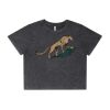 Wo's Stone Wash Heavy Crop Tee Thumbnail