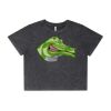 Wo's Stone Wash Heavy Crop Tee Thumbnail