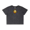 Wo's Stone Wash Heavy Crop Tee Thumbnail