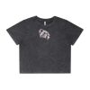 Wo's Stone Wash Heavy Crop Tee Thumbnail