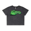 Wo's Stone Wash Heavy Crop Tee Thumbnail