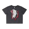 Wo's Stone Wash Heavy Crop Tee Thumbnail
