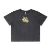 Wo's Stone Wash Heavy Crop Tee Thumbnail